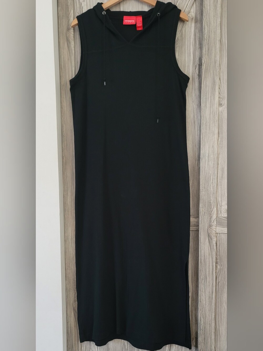 Liz Claiborne Hooded Sleeveless Long Dress L